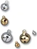 folia Metallgl”ckchen, 3 Gr”áen sortiert, gold und silber Anteprima dell’immagine prodotto 2