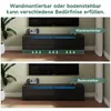 SONNI TV-Schrank Schwarz Hochglanz 140 x 35 x 30cm Produktbild-Vorschau 10