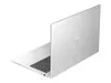 A silver HP EliteBook laptop shown from a diagonal rear-view perspective against a white background. Produktbild-Vorschau
