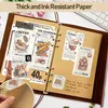 Kunstleder Notizbuch A5 mit nachfüllbarem Kraftpapier Produktbild-Vorschau 3