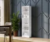Libreria stretta RAUNO - 50 cm, bianco Anteprima dell’immagine prodotto 3