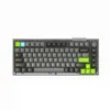 A top-down view of a mechanical keyboard on a white background. Produktbild-Vorschau