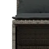 vidaXL 4dílná zahradní sedací souprava s polštáři Grey Poly Náhled obrázku produktu 6