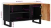 vidaXL TV-Schrank 80x33x46 cm Massivholz Akazie & Produktbild-Vorschau 6