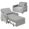 Bealife Multifunktionaler Sessel, Hellgrau, 3-in-1 (Sessel, Produktbild-Vorschau 1
