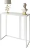 PRIME GLASS Konsole 80 cm Weiß/ Weißes Glass Produktbild-Vorschau 3