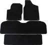 Tapis De Sol Noir Velours Pour Volkswagen Sharan 1995-2006, Voir les images du produit 1