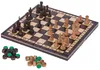 SQUARE - Drewniana Gra - 2 w 1 - Szachy oraz Warcaby - Podgląd zdjęcia produktu 1