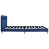 Bettgestell mit LED Blau Stoff 180x200 cm Produktbild-Vorschau 6