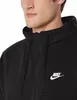 Nike M Nsw Club Hoodie Fz Bb Black/Black/White Xl Produktbild-Vorschau 4