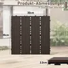 Płytki WPC Aopunly 30 x 30 cm, płytki tarasowe, 5 m²  Podgląd zdjęcia produktu 2