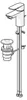 HANSA HANSABASIC Mitigeur de lavabo, saillie 101 mm, avec Anteprima dell’immagine prodotto 6