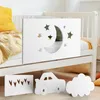 zovis Sterne (weiß) Holz-Rausfallschutz für Kinderbetten - Produktbild-Vorschau 1