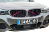 Kühler Grill Zierleisten V Streben passend für BMW F30 F31 Produktbild-Vorschau 2