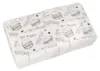 1000 Hamburger-Tüten Kraftpapier 13 cm x 13 cm weiss Produktbild-Vorschau 2