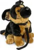 A plush German Shepherd dog sitting with a leash. Náhled obrázku produktu