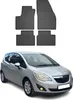 2010-2017 Opel Meriva B Fußmatten Gummi Schwarz 4 tlg Anteprima dell’immagine prodotto 14