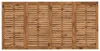 vidaXL Gartentisch Natürlich und Schwarz 147 x 88,5 x 75 cm Produktbild-Vorschau 4