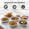 Olvy Digitaler Slow Cooker mit Timer – 6 Liter Schongarer – Produktbild-Vorschau 4