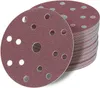 150 mm red 15 Loch Exzenter Schleifscheiben Sortiment SET Produktbild-Vorschau 1