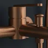 Close-up of a copper-colored shower faucet. Náhľad obrázku produktu