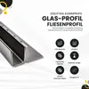 Glas-Fliesenprofil Edelstahl Klemmprofil Wandprofil V2A 2m Produktbild-Vorschau 2