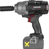 A cordless impact wrench with a socket attached, shown against a white background. Produktbild-Vorschau
