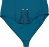Alkato Damen Kurzarm Body Baumwolle Bodysuit mit Produktbild-Vorschau 4