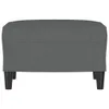vidaXL Fußhocker Dunkelgrau 60x50x41 cm Stoff Produktbild-Vorschau 3