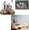 HowHomely Cocktailmixset Cocktail Shaker Edelstahl 7er Set Produktbild-Vorschau 4
