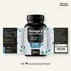 Bloom Naturals Omega 3 Kapseln 2000mg Fischöl 240 Stück Produktbild-Vorschau 6