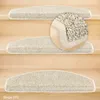 Stufenmatten Ventura Halbrund Beige 15 Stück Produktbild-Vorschau 1