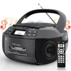 ZELURXX Prenosný CD kazetový magnetofón Boombox s Bluetooth Náhľad obrázku produktu 1