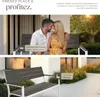 Banc de jardin Line 2 places avec structure en aluminium Voir les images du produit 7