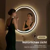 KUTAS – Runder LED Badezimmerspiegel 60 cm – Anti-Beschlag Produktbild-Vorschau 3