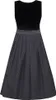 Dirndl Mönchsroth 75cm Länge schwarz 34 Produktbild-Vorschau 2