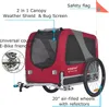 DOGGYHUT® Premium LARGE Remorque vélo pour chiens 15 - 30kg Voir les images du produit 7