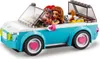 A LEGO Friends Olivia's Electric Car set with two mini-dolls, a dog, and a rabbit. Náhled obrázku produktu