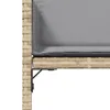 Möbel Gartenstühle mit Kissen 4 Stk. Beigemischung Poly Produktbild-Vorschau 9