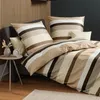 Janine Mako-Satin Bettwäsche J.D. 87116 sand braun 135x200 Produktbild-Vorschau 5