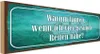 vianmo Holzschild 10x27 cm warum laufen vier gesunde Reifen Produktbild-Vorschau 1