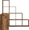 Biurko Narożne Z Półką Stare Drewno 101,5 X 149,5 X 149,5 Podgląd zdjęcia produktu 5