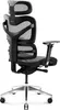 A black and gray ergonomic office chair is shown from a side-angle view against a white background. Anteprima dell’immagine prodotto