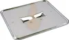 Kennzeichenhalter Platte Chrom 145x125 mm Mofa Roller Moped Produktbild-Vorschau 1
