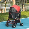 PawHut hondenwagen, 2-in-1 hondenbuggy, inklapbare Productafbeelding-voorbeeld 2