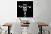 MuchoWow® Poster Giraffe - Porträt - Tiere - Schwarz - Weiß Produktbild-Vorschau 2