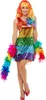 Smiffys - Abito in costume - Donna SM1419 (L) (Multicolore) Anteprima dell’immagine prodotto 2