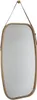 A mirror hanging from a strap against a white background. Podgląd zdjęcia produktu