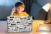 MuchoWow® Laptop Aufkleber Sticker Cover Muster - Teenager Produktbild-Vorschau 3
