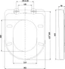 Dombach® Premium Toilettendeckel mit Absenkautomatik Produktbild-Vorschau 8